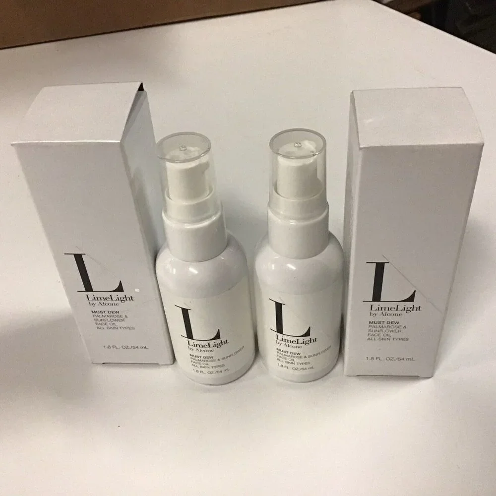 LimeLight by Alcone Must Dew (2) 1.8 Oz Each Face moisturizer Limelife Dew date